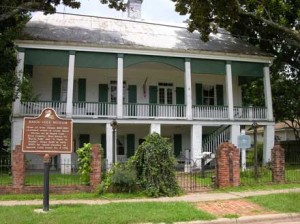 History dates construction of the house by slave labor to 1805 to 1809. Oscar Chopin bought it in 1879 and, years later, moved his wife and their six children to the plantation. Photo courtesy of Cane River National Heritage Area