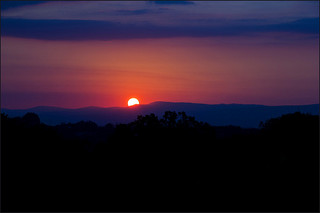 Shenandoah Sunset I by John Mueller